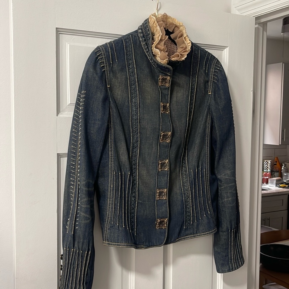 Vintage Elie Tahari Denim Jacket